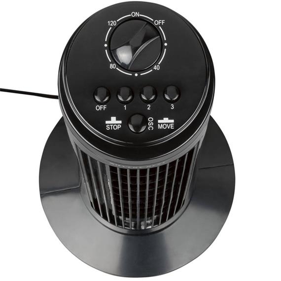 SilverCrest STV 45 D5 Ventilador de Torre 76cm 45W  Negro