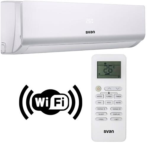 Svan SAAS2400W Aire Acondicionado Split 2400BTU A++ A Display Wifi