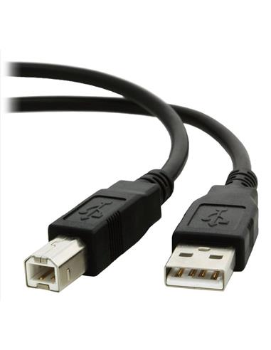 Nilox Cable Impresora USB-A TO USB-B 1.8m (NXCUSBA01)