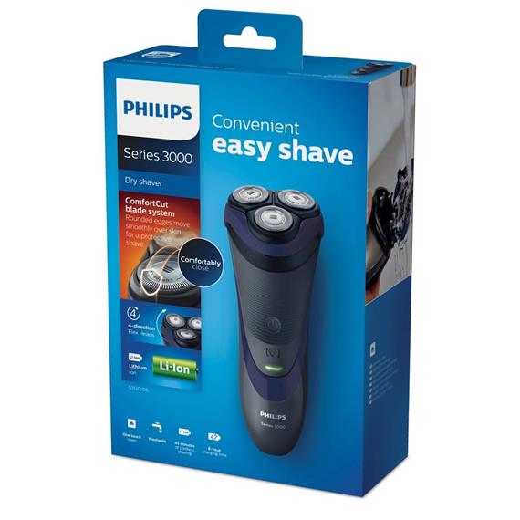 PHILIPS AFEITADORA S-3120 RECARGABLE / CORRIENTE / CABEZAL FLEX 4D