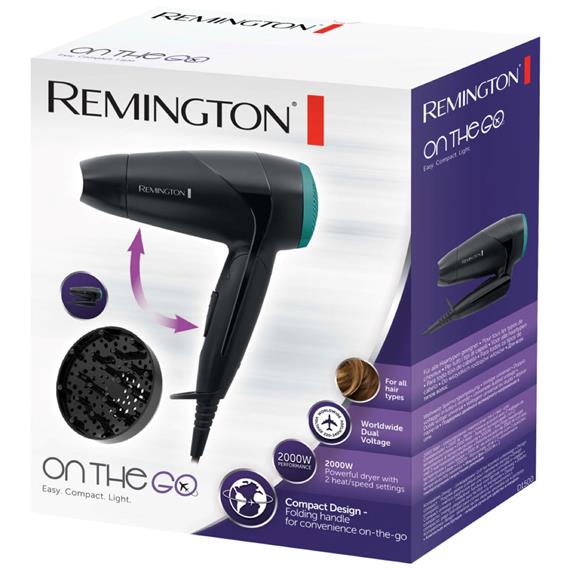 Remington D1500 Secador De Viaje plegable 2.000W