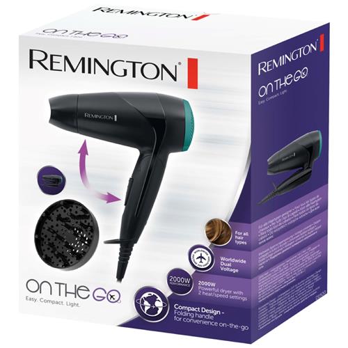 Remington D1500 Secador De Viaje plegable 2.000W