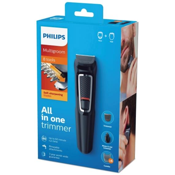 Philips MG3730/15 Recortadora Multigroom 8 in 1