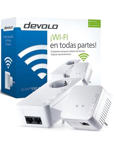 DEVOLO 9637 DLAN 550 PLC WIFI:300MBP/S LAN:500MBP/S