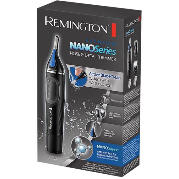 Remington NE3870 Recortador para vello Nasal y Facial con 4 Accesorios