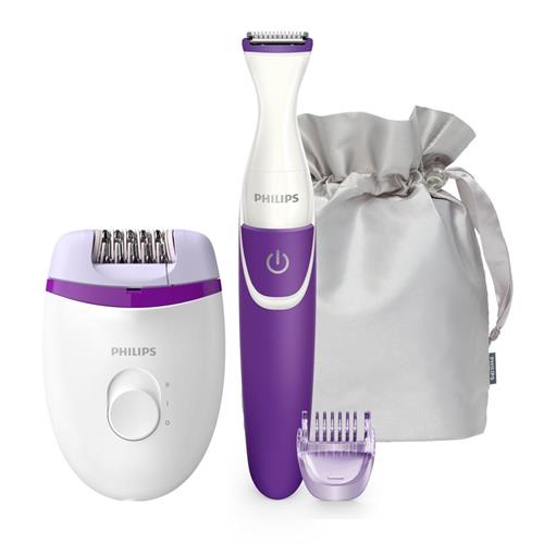 Philips BRP505/00 Satinelle Depiladora de cable + Perfilador Bikini