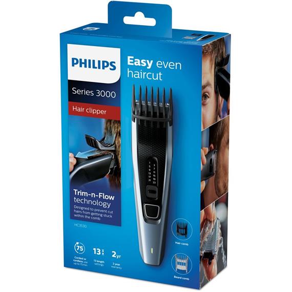 Philips HC3530/15 Cortapelo a Corriente y Recargable