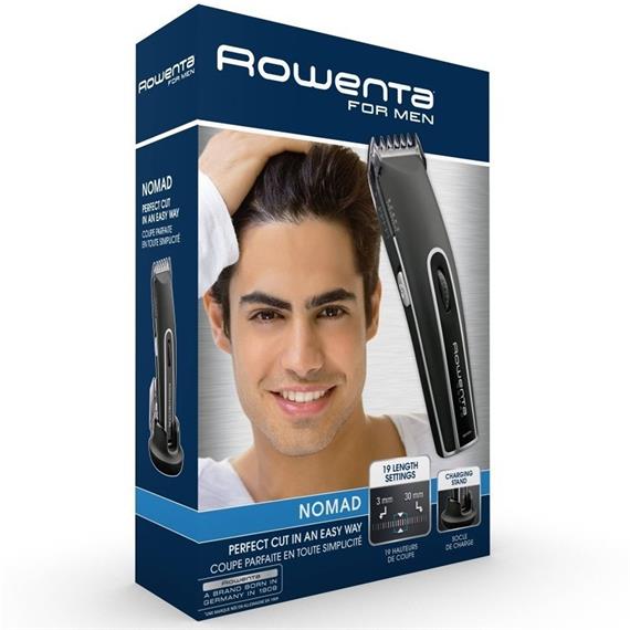 Rowenta Nomad TN1410F0 Cortapelo Recargable con 19 tamaños