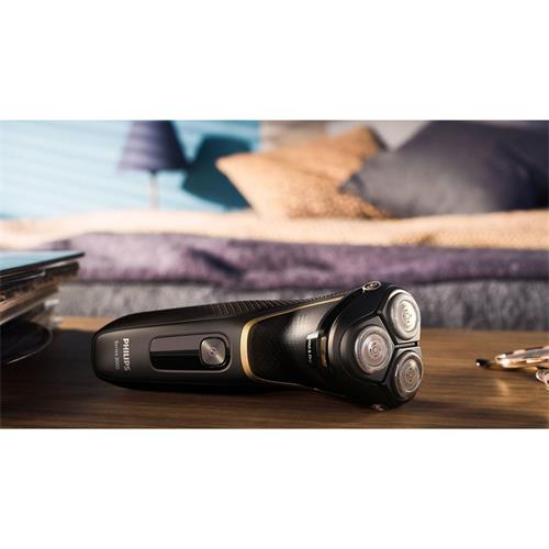 Philips Afeitadora S3333/58 Wet & Dry Pack con Trimmer 6-1