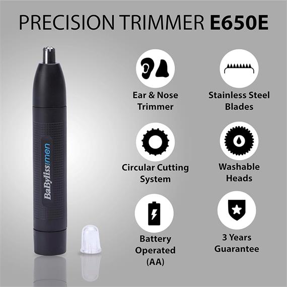 Babyliss E650E Cortapelos Nasal
