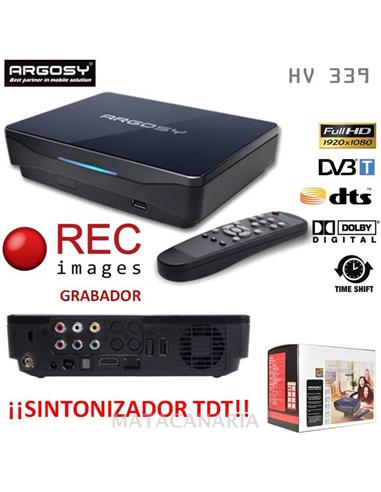 ARGOSY HV-339T BOX DISCO DURO MULTIMEDIA HDMI