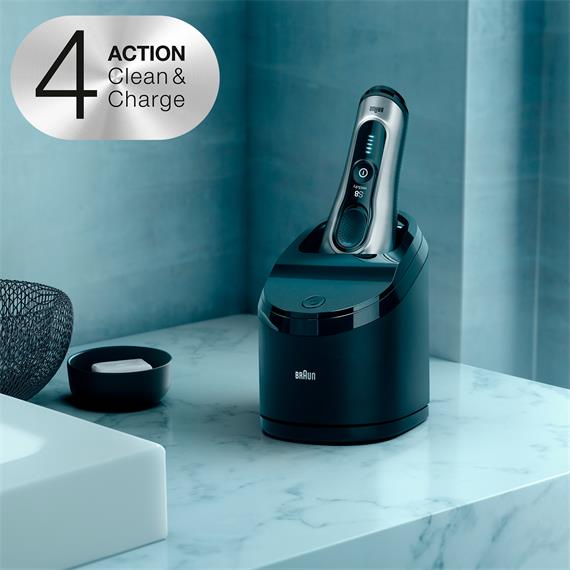 Braun Afeitadora Serie 8 8390cc Recargable con Base