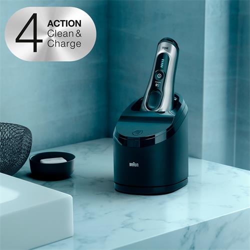 Braun Afeitadora Serie 8 8390cc Recargable con Base
