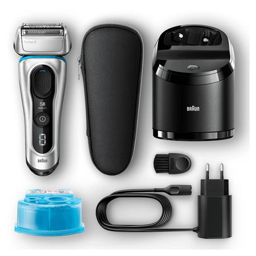 Braun Afeitadora Serie 8 8390cc Recargable con Base