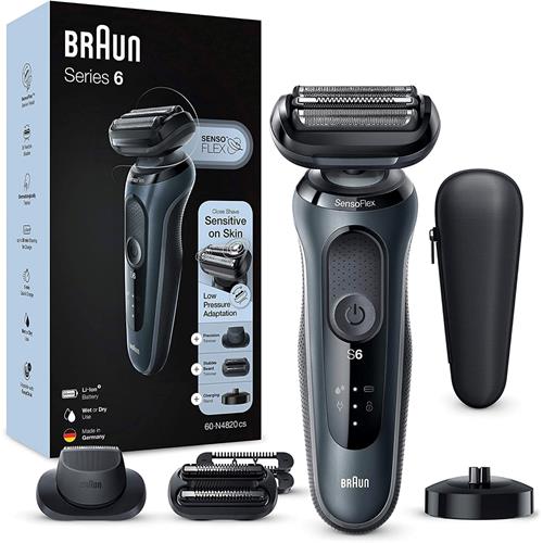 BRAUN Afeitadora Series 6 60-N4820cs Sensoflex