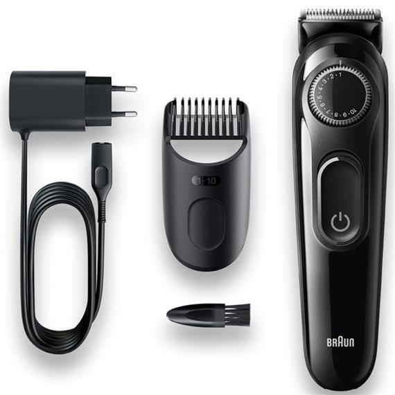 Braun BT3324 Cortabarba recargable con 20 ajustes