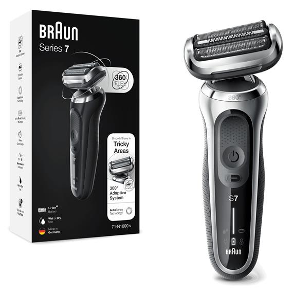 Braun Afeitadora Serie 7 71-S1000s Wet & Dry 360 Flex