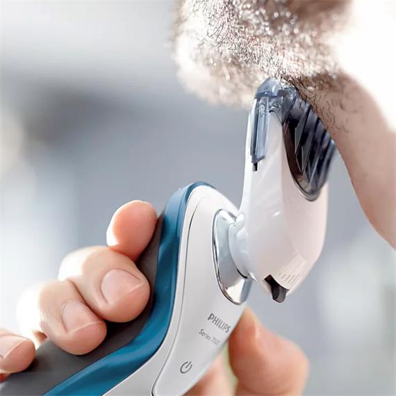 Philips Afeitadora S7522/50 SkinGlide Wet & Dry con Accesorios