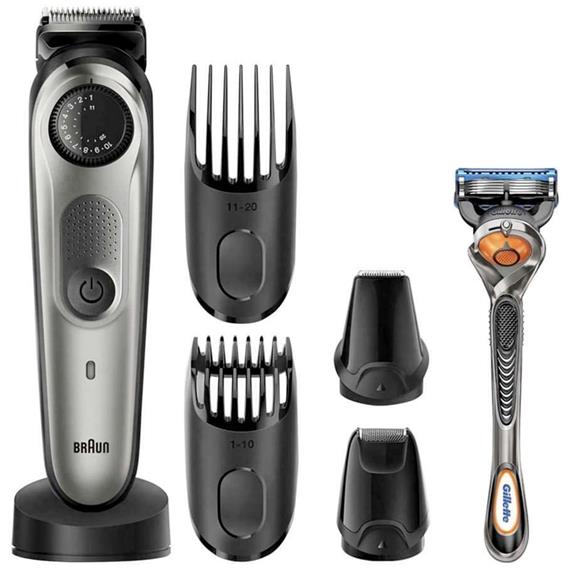 Braun BT7940TS Cortabarba recargable con 39 Ajustes y Funda