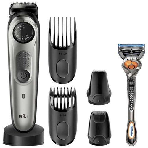 Braun BT7940TS Cortabarba recargable con 39 Ajustes y Funda