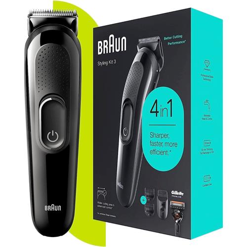 Braun SK3300 Cortapelo Recargable Kit 4-1