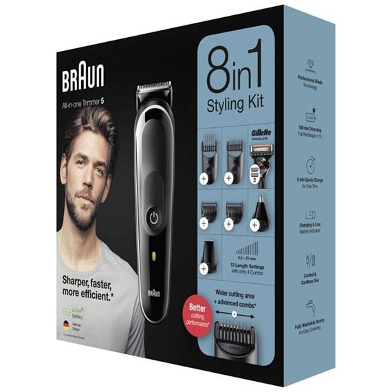 Braun MGK5360 Recortadora kit 8 Accesorios