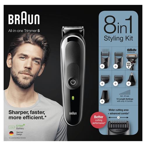 Braun MGK5360 Recortadora kit 8 Accesorios