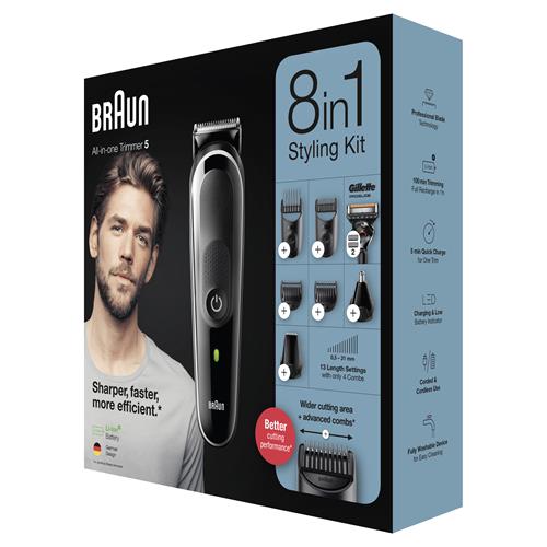 Braun MGK5360 Recortadora kit 8 Accesorios