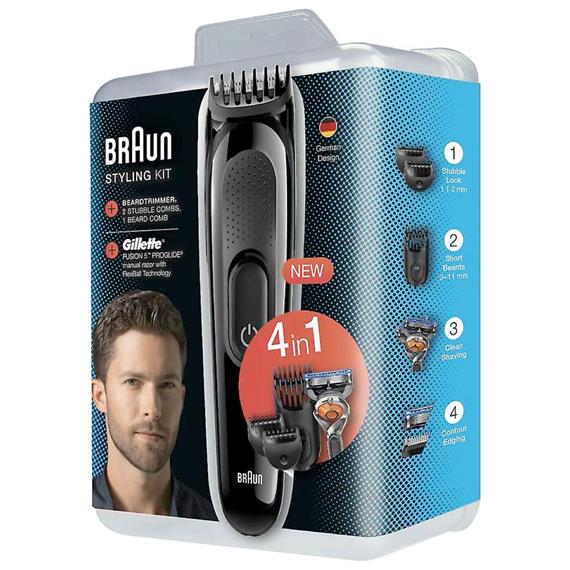 Braun SK3000 Recortadora Kit 4 en 1+ Gillette F5 ProGlide