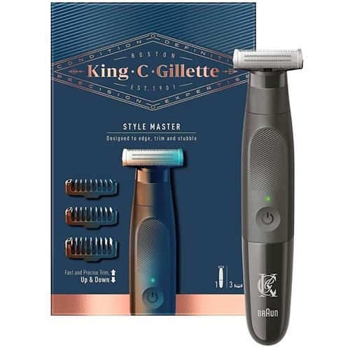 Braun King C. Gillete Style Master Recortadora de barba con 3 accesorios