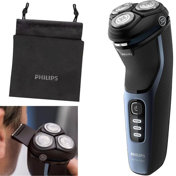Philips Afeitadora S3232/52 Wet and Dry Recargable