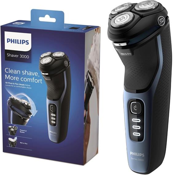Philips Afeitadora S3232/52 Wet and Dry Recargable