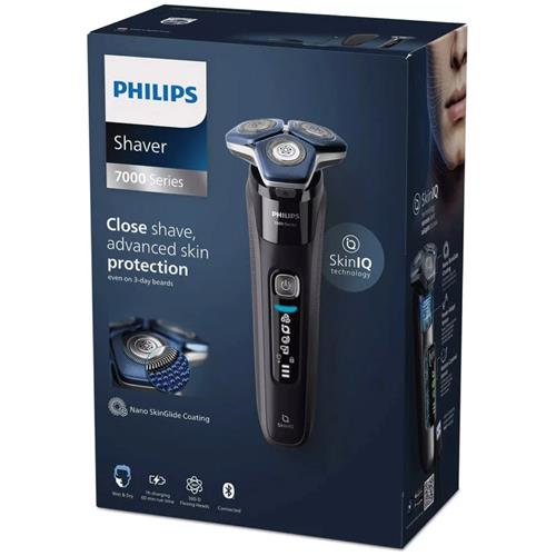 Philips Afeitadora S7886/35 Serie 7000 Seco y Húmedo SkiniQ