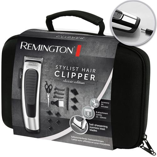 Remington HC450 Stylist Classic Cortapelo recargable con Maletin de Accesorios