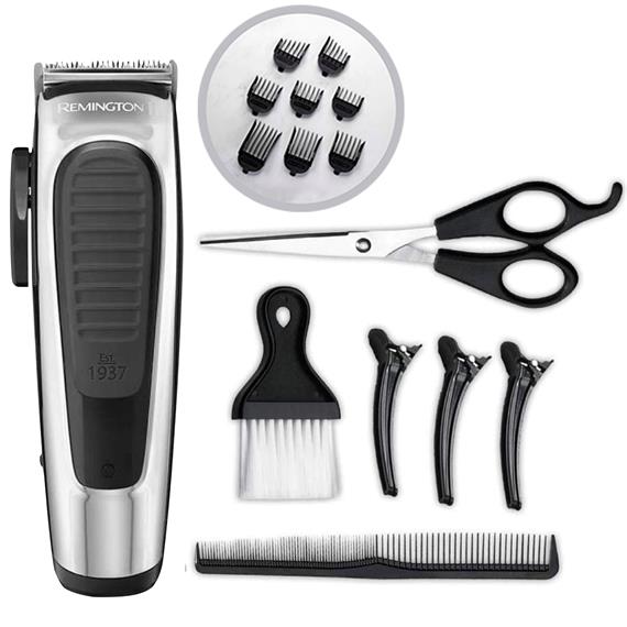 Remington HC450 Stylist Classic Cortapelo recargable con Maletin de Accesorios