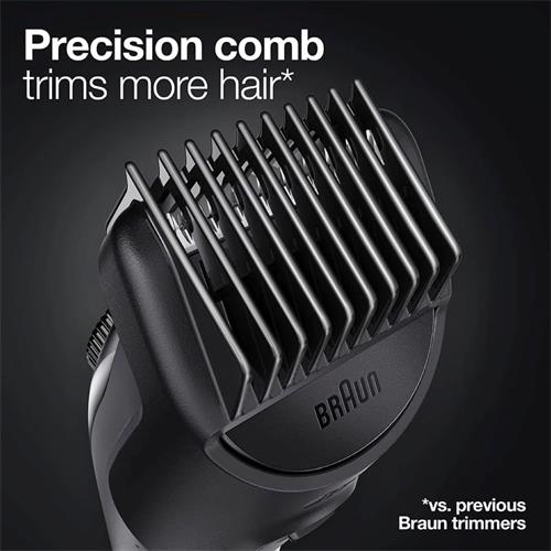 Braun BT3300 Recortadora de Barba Recargable con 20 Tamaños de corte
