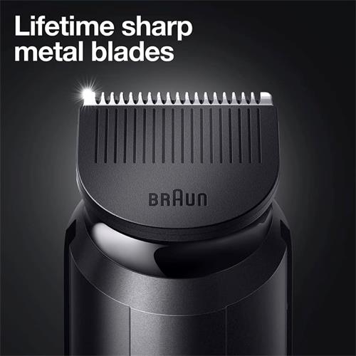 Braun BT3300 Recortadora de Barba Recargable con 20 Tamaños de corte