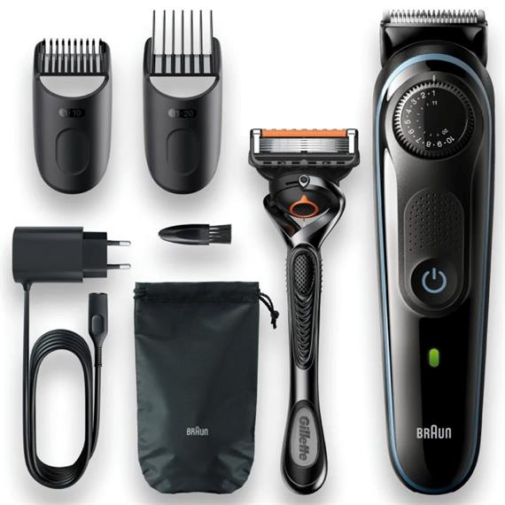 Braun BT5341 Recortadora de Barba Recargable con 39 tamaños de corte