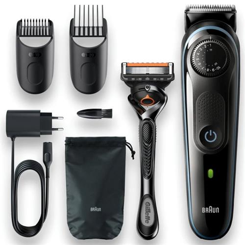 Braun BT5341 Recortadora de Barba Recargable con 39 tamaños de corte