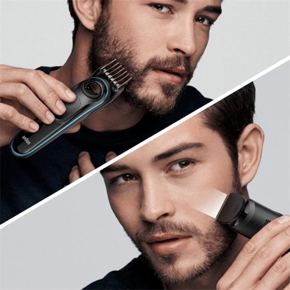 Braun BT5341 Recortadora de Barba Recargable con 39 tamaños de corte