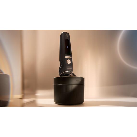 Philips Afeitadora SP9840/32 Serie 9000 Prestige con Base de limpieza