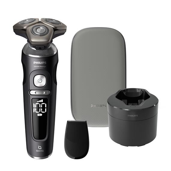Philips Afeitadora SP9840/32 Serie 9000 Prestige con Base de limpieza