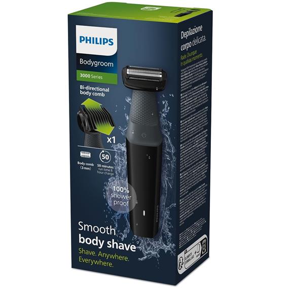 Philips BG3017/01 Bodygroom - Afeitador Corporal Recargable