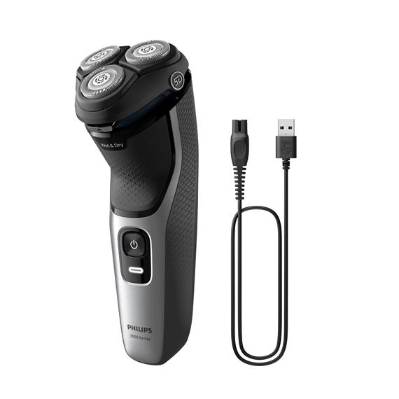 Philips Afeitadora S3143/00 Recargable Wet & Dry PowerCut