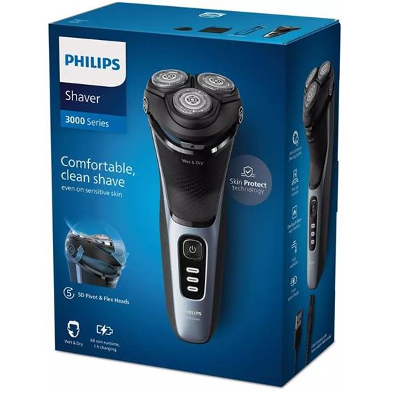 Philips Afeitadora S3243/12 Recargable Wet & Dry SkinProtect