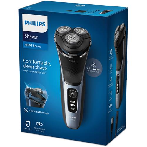 Philips Afeitadora S3243/12 Recargable Wet & Dry SkinProtect