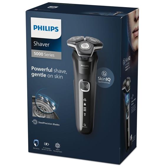 Philips Afeitadora S5898/25 Recargable Wet & Dry SkinIQ