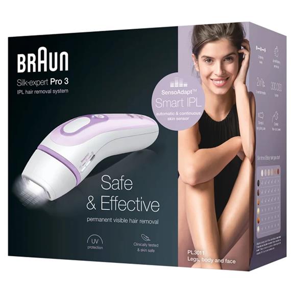 BRAUN PL3011 DEPILADORA LUZ PULSADA SILK·EXPERT PRO 3