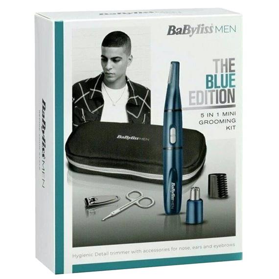 Babyliss 7058PE Naricero con accesorios 5 in 1 Azul