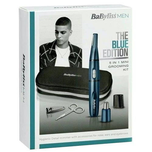 Babyliss 7058PE Naricero con accesorios 5 in 1 Azul